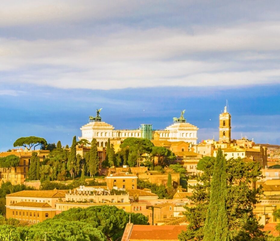 Aventine Hill panoramic view from Magic in Rome secrets walking tour