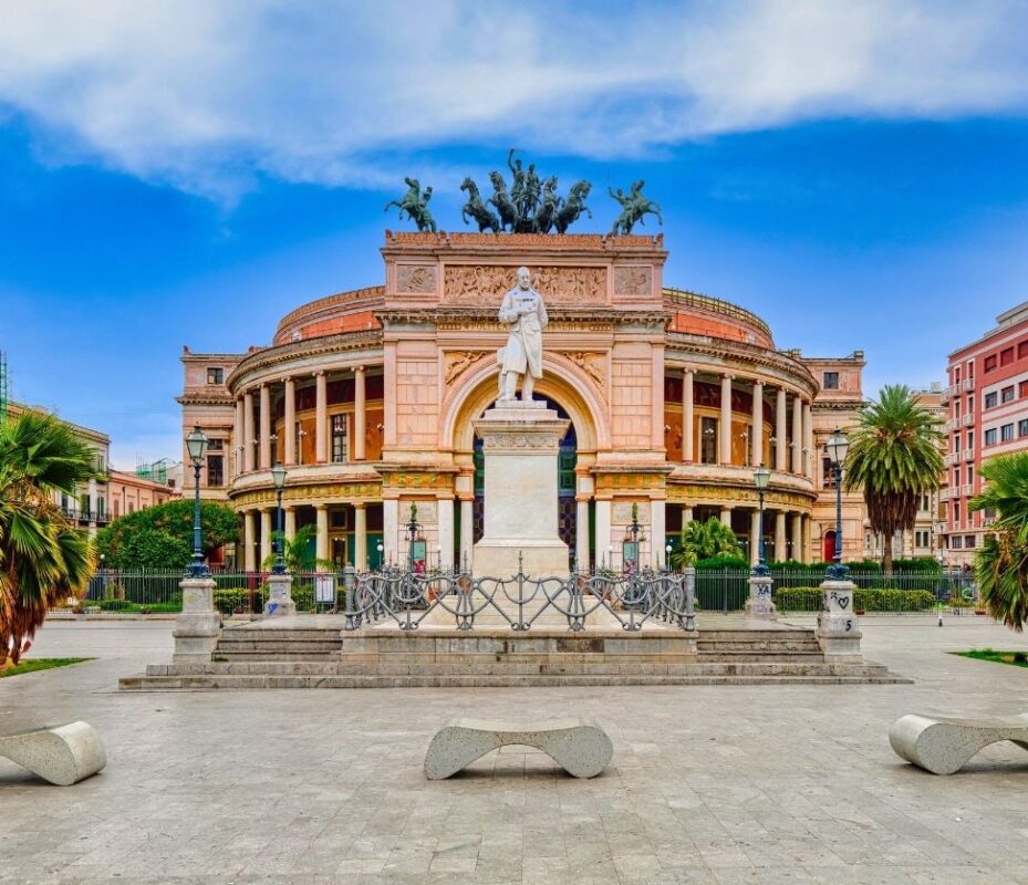 Teatro Politeama Garibaldi, iconic theater seen on Palermo Tour